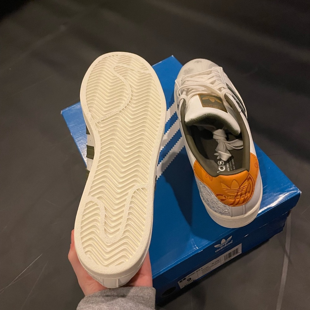 Adidas superstar custom Womens Shoes size 9 - Picture 5 of 5